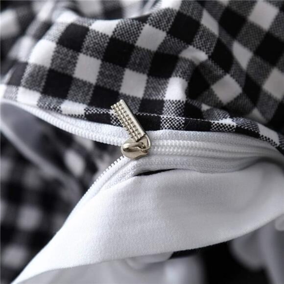 Bedding Set Cow Print Duvet Cover Black White Comforter Cover MilkCow Bedspreads - Picture 6 of 8